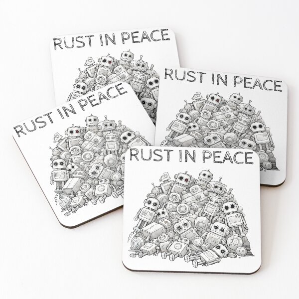 Item preview, Rust In Peace designed and sold by 300Spikes.