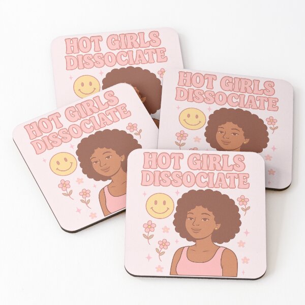 Item preview, Hot Girls Dissociate #2 designed and sold by thegirlyshoppe.
