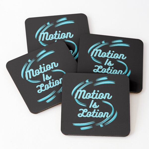 Item preview, Lotion is Motion Blue designed and sold by Ruthanndesigns.