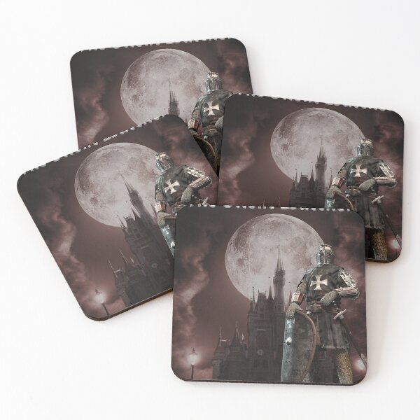 Item preview, The Silent Watcher – Gothic Knight Fantasy Art designed and sold by ElinorVania.