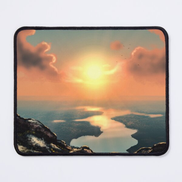 Item preview, Golden Horizon – Tranquil Sunset Over the Ocean designed and sold by MartyInfinity.