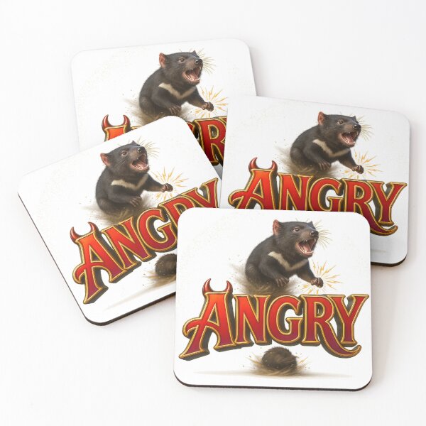 Item preview, Cute and angry Tasmanian devil  designed and sold by runstore.