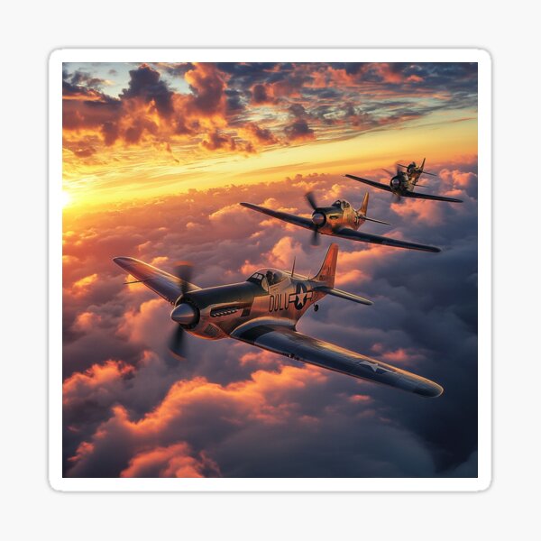 Item preview, P-51 Mustang, Spitfire, and F4U Corsair designed and sold by PatchOPS.