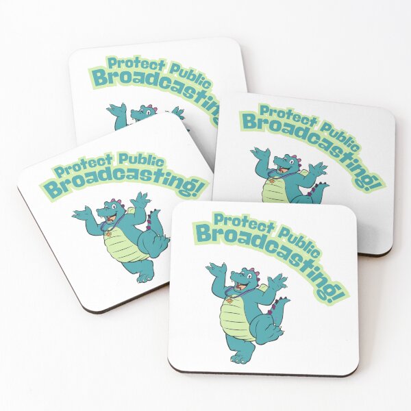 Item preview, Protect Public Broadcasting Nostalgic Dragon  designed and sold by Lyrical Little Things.