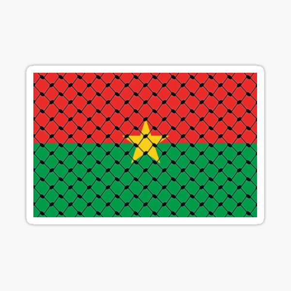 Item preview, Burkina Faso's Palestine Solidarity  designed and sold by Ramases-Merch.