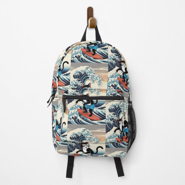 Item preview, Surfs Up Great wave, サーフィンする designed and sold by matteflor.