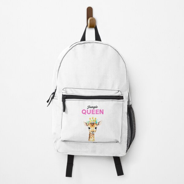 Item preview, Jungle Queen Giraffe – Cute Royal Safari Art designed and sold by QuickPick Store.