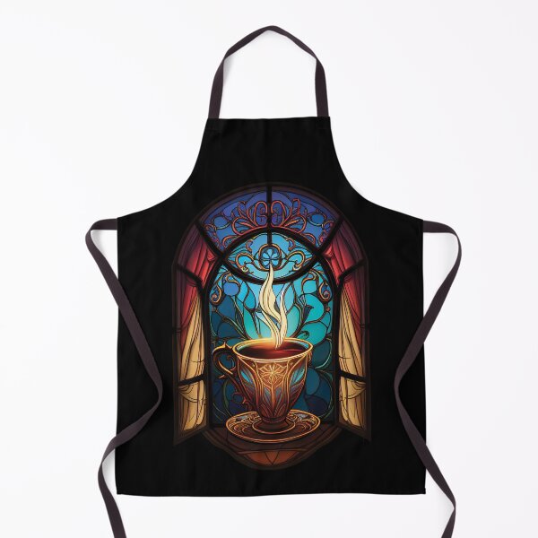Item preview, Stained Glass Tea Serenity designed and sold by ShadowAndSlate.