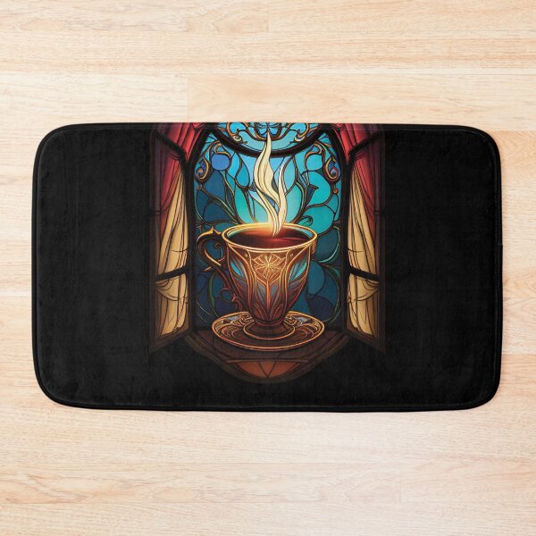 Item preview, Stained Glass Tea Serenity designed and sold by ShadowAndSlate.