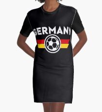 Germany Jersey Shirt Deutschland Graphic T-Shirt Dress