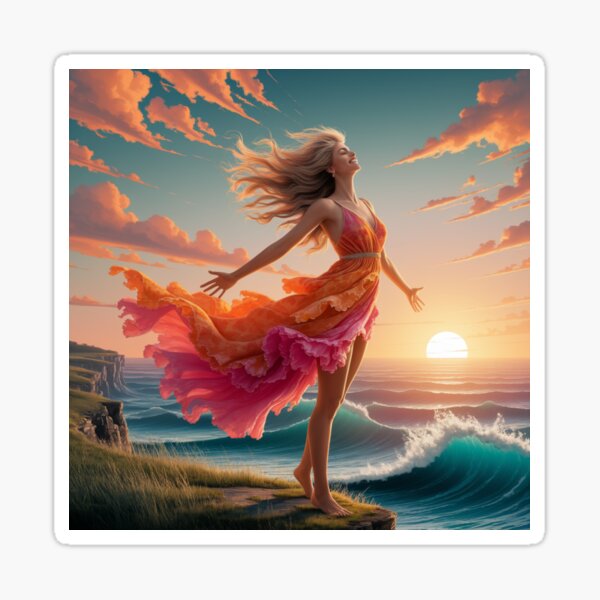 Item preview, Free Spirit designed and sold by Ink And Inspire.