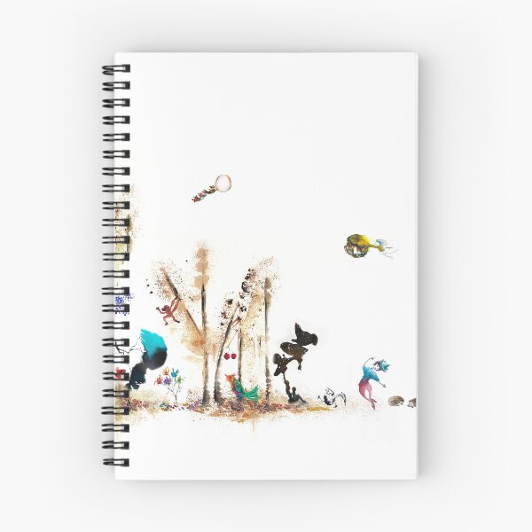 Item preview, Spiral Notebook – A Sanctuary of Peace | Mindful Notebook for Grief Support, Self-Care & Emotional Healing designed and sold by SprankelArt.