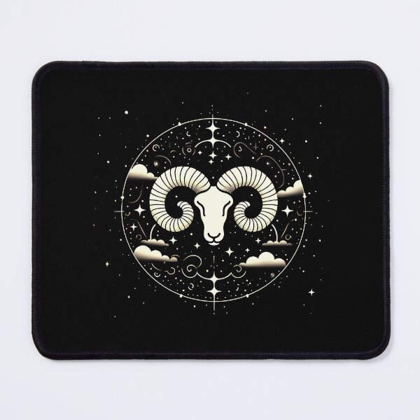Item preview, Aries Zodiac Sign – Bold Fire Horoscope Art for the Fearless Ram ♈ designed and sold by OzzFrequency.