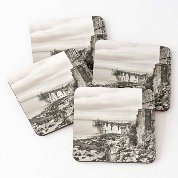 Item preview, Clevedon Pier Sepia designed and sold by Rachel J Bowler.