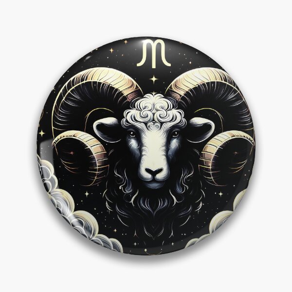 Item preview, Aries Zodiac Sign – Bold Fire Horoscope Art for the Fearless Ram ♈ designed and sold by OzzFrequency.