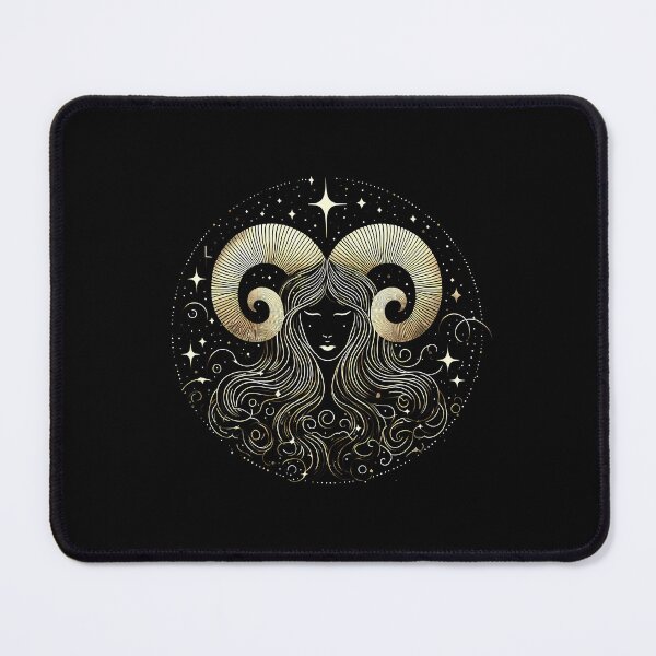 Item preview, Aries Zodiac Sign – Bold Fire Horoscope Art for the Fearless Ram ♈ designed and sold by OzzFrequency.