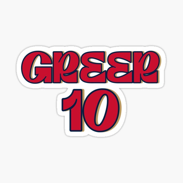 Item preview, AJ Greer designed and sold by Barn Burner Stickers.