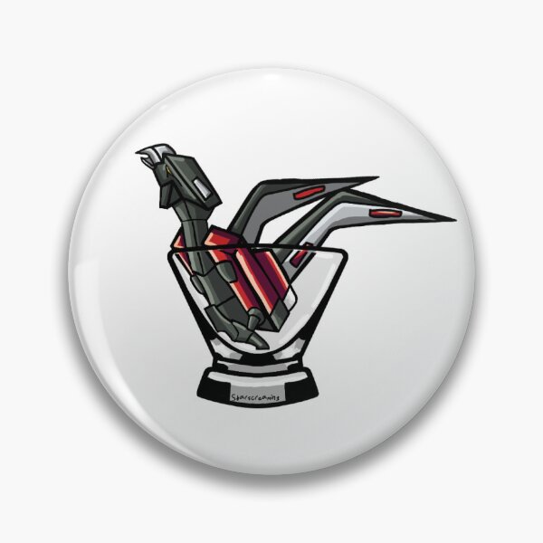 Item preview, Mecha bird in cup designed and sold by CrazyforDragons.