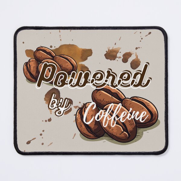 Item preview, Powered by coffeine coffe lovers designed and sold by NatGrafika.
