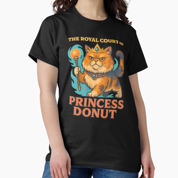 Item preview, Princess Donut – Majestic Persian Cat  | Dungeon Crawler Carl Fanart | Fantasy Gamer Tee designed and sold by ENPAWO DESIGNS.