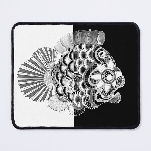 Item preview, Half & Half No. 1, black & white designed and sold by atalablues.