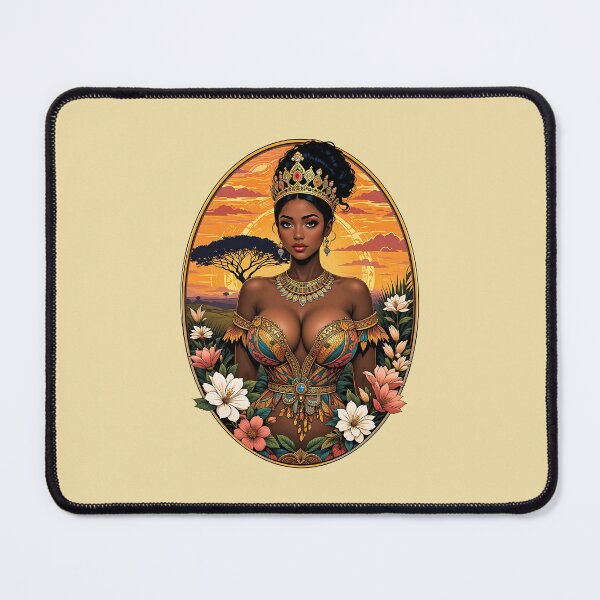 Item preview, Black Excellence African of Queen Sheba Illustration Poster designed and sold by BorgSpareParts.