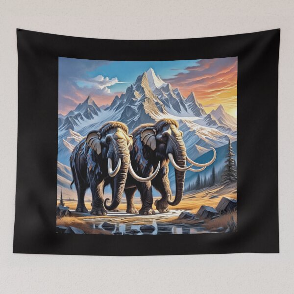 Item preview, Mammoth - extinct elephantid genus Mammuthus. designed and sold by Helios Be. Lavsh.