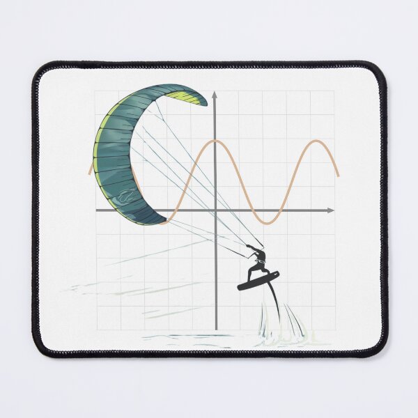 Item preview, Kitesurfing Freedom Rider – Dynamic Ocean Wind Art for Extreme Water Sports Fans" designed and sold by StyleFused.