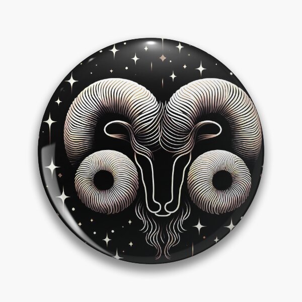 Item preview, Aries Zodiac Sign – Bold Fire Horoscope Art for the Fearless Ram ♈ designed and sold by OzzFrequency.