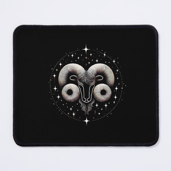 Item preview, Aries Zodiac Sign – Bold Fire Horoscope Art for the Fearless Ram ♈ designed and sold by OzzFrequency.