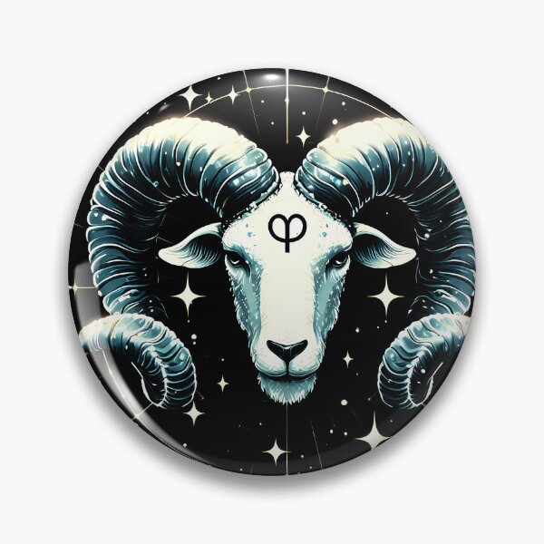 Item preview, Aries Zodiac Sign – Bold Fire Horoscope Art for the Fearless Ram ♈ designed and sold by OzzFrequency.