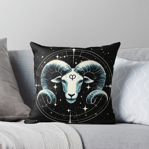 Item preview, Aries Zodiac Sign – Bold Fire Horoscope Art for the Fearless Ram ♈ designed and sold by OzzFrequency.
