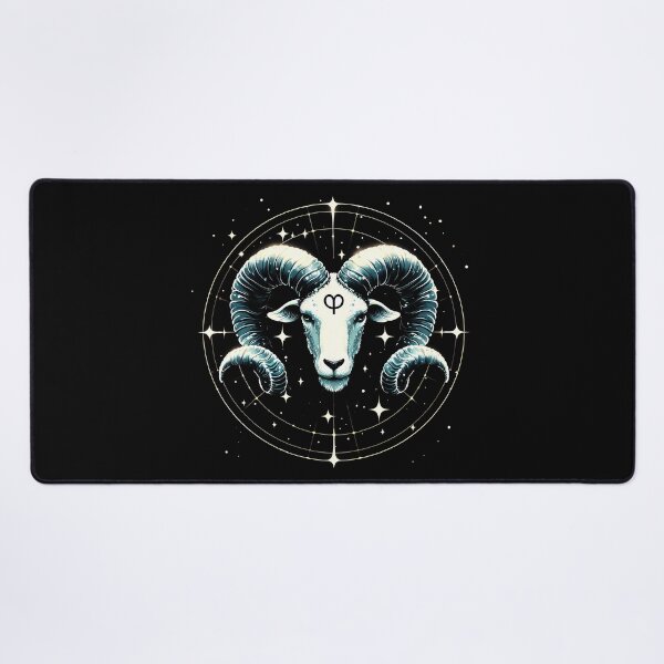 Item preview, Aries Zodiac Sign – Bold Fire Horoscope Art for the Fearless Ram ♈ designed and sold by OzzFrequency.