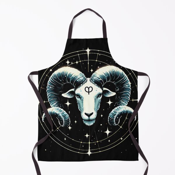 Item preview, Aries Zodiac Sign – Bold Fire Horoscope Art for the Fearless Ram ♈ designed and sold by OzzFrequency.