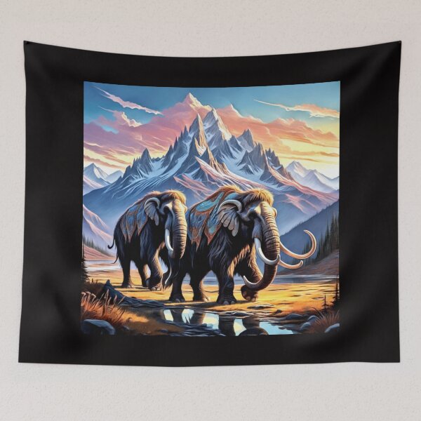 Item preview, Mammoth - extinct elephantid genus Mammuthus#1 designed and sold by Helios Be. Lavsh.