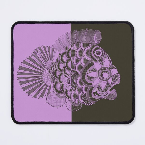 Item preview, Half & Half No. 1, wisteria and birch designed and sold by atalablues.