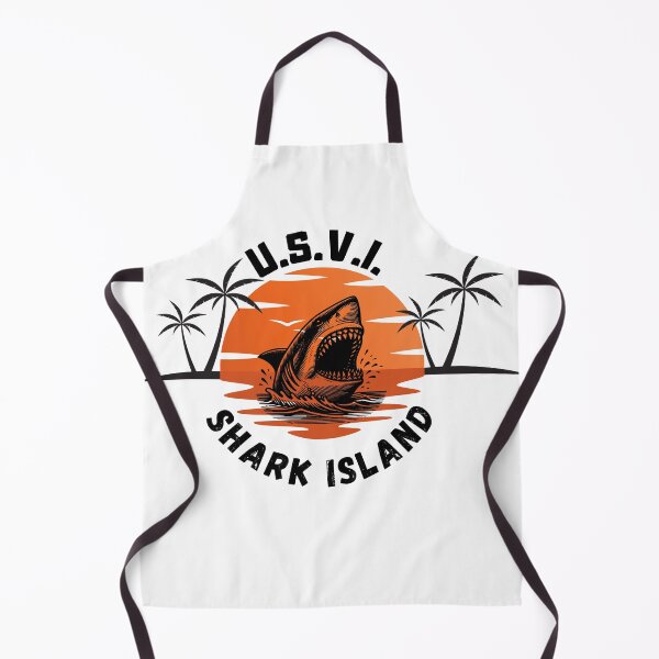 Item preview, Shark Island U.S.V.I. designed and sold by NicMacTees.