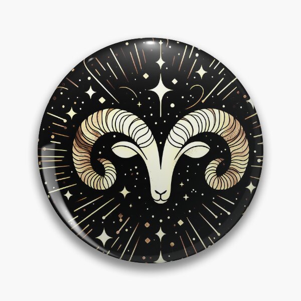 Item preview, Aries Zodiac Sign – Bold Fire Horoscope Art for the Fearless Ram ♈ designed and sold by OzzFrequency.