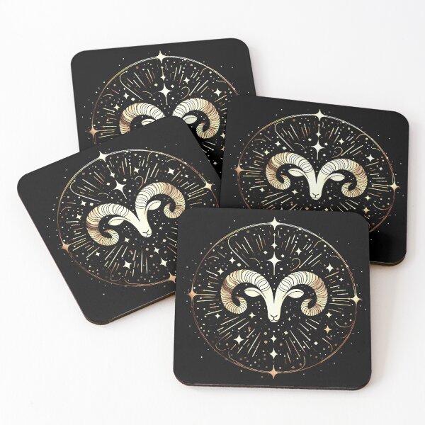 Item preview, Aries Zodiac Sign – Bold Fire Horoscope Art for the Fearless Ram ♈ designed and sold by OzzFrequency.