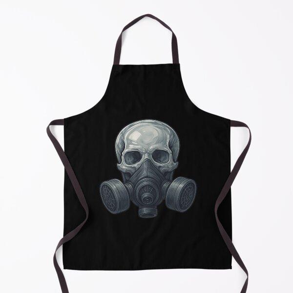 Item preview, Crystal Skull with Gas Mask designed and sold by LaNadaYFundante.