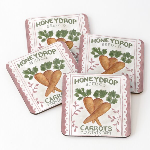 Item preview, Vintage Seed Packet - Carrots designed and sold by Quirks of Art Co..