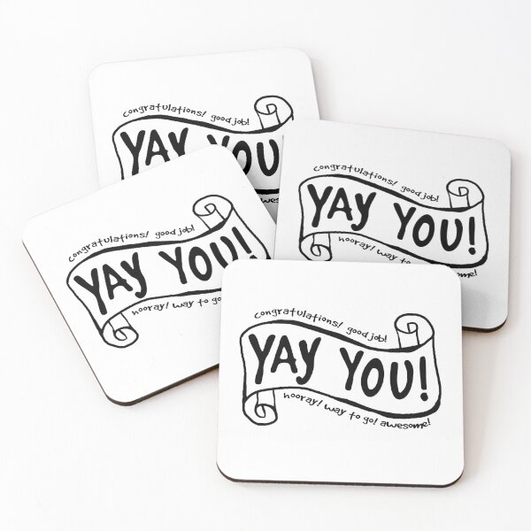 Item preview, Yay You! Congratulations Design designed and sold by MadeintheShead.
