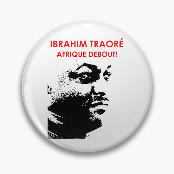 Item preview, Ibrahim Traoré designed and sold by sirglennbo.