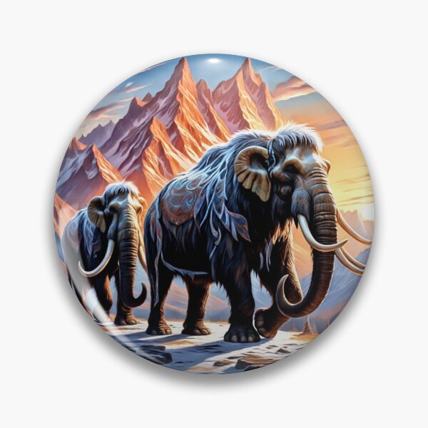 Item preview, Mammoth - extinct elephantid genus Mammuthus#2 designed and sold by Helios Be. Lavsh.