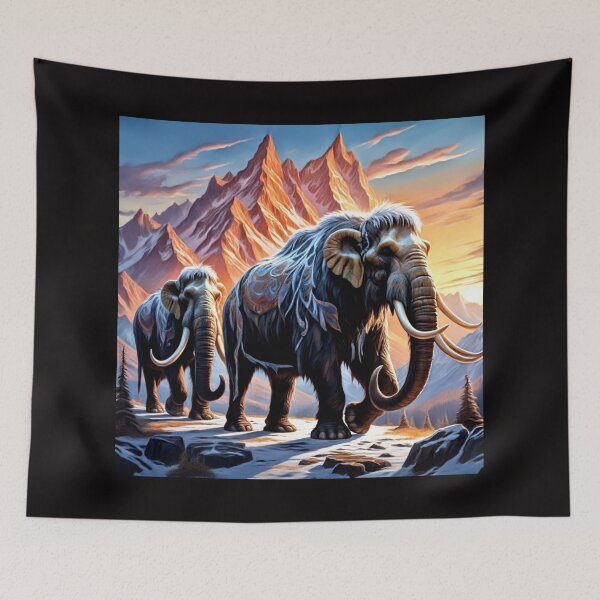 Item preview, Mammoth - extinct elephantid genus Mammuthus#2 designed and sold by Helios Be. Lavsh.