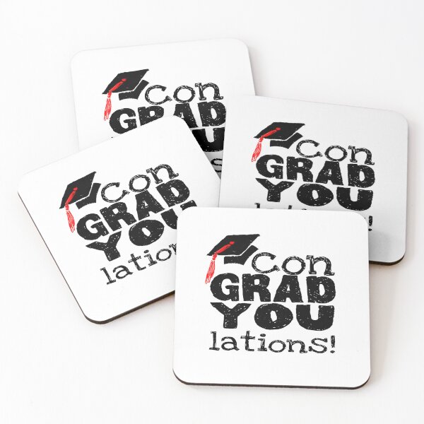 Item preview, Congratulations Grad - Hand-Lettered Graduation Cap Greeting Card designed and sold by MadeintheShead.