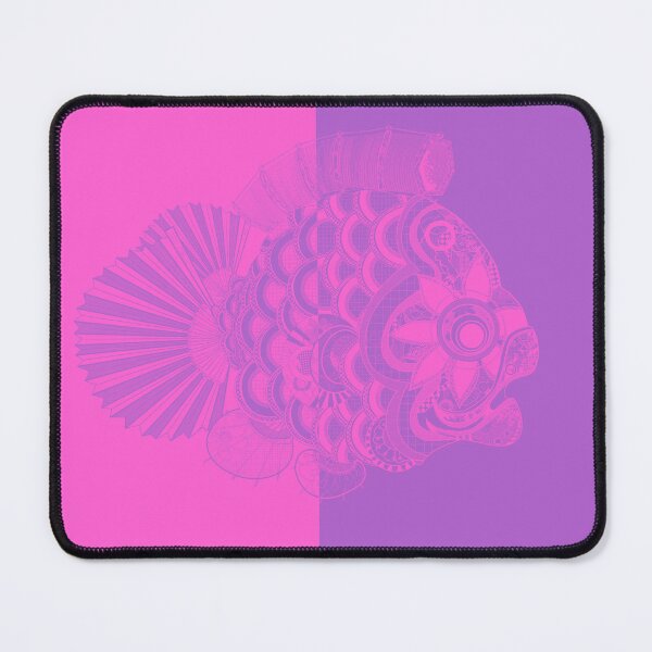 Item preview, Half & Half No. 1, rosy pink & lilac designed and sold by atalablues.