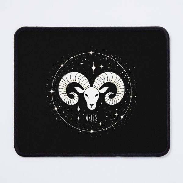 Item preview, Aries Zodiac Sign – Bold Fire Horoscope Art for the Fearless Ram ♈ designed and sold by OzzFrequency.