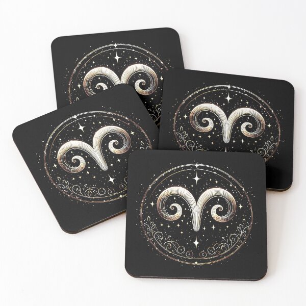 Item preview, Aries Zodiac Sign – Bold Fire Horoscope Art for the Fearless Ram ♈ designed and sold by OzzFrequency.