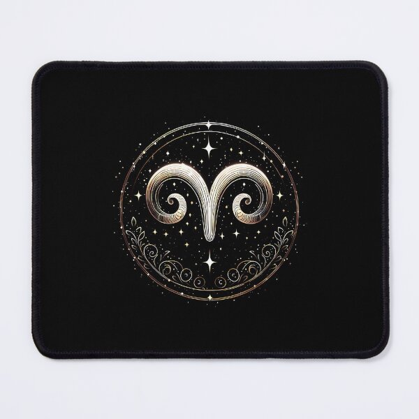 Item preview, Aries Zodiac Sign – Bold Fire Horoscope Art for the Fearless Ram ♈ designed and sold by OzzFrequency.